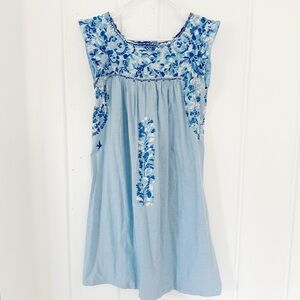Mi Golondrina Blue Dress size XS